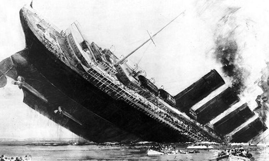 The picture of the Titanic