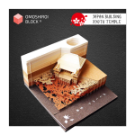 Japan Building Kyoto Kiyomizu Temple Omoshiroi Block 3D Memo Pad